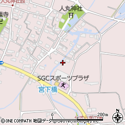 栃木県佐野市小中町1083周辺の地図