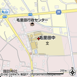 太田市立毛里田中学校周辺の地図