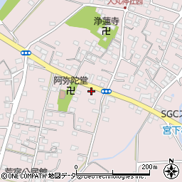 栃木県佐野市小中町967周辺の地図