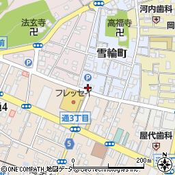 栃木県足利市雪輪町2485周辺の地図