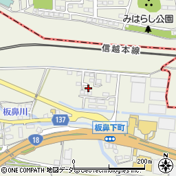 群馬県安中市板鼻251-7周辺の地図