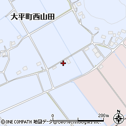 栃木県栃木市大平町西山田2810周辺の地図