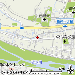 群馬県安中市板鼻1丁目周辺の地図