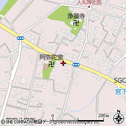 栃木県佐野市小中町967-1周辺の地図