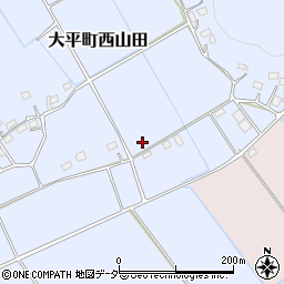 栃木県栃木市大平町西山田2747周辺の地図