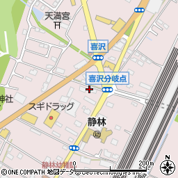 栃木県小山市喜沢1173周辺の地図
