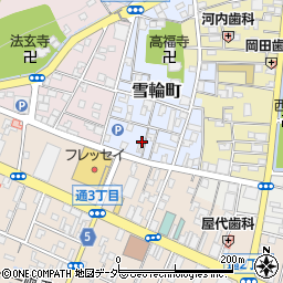 栃木県足利市雪輪町2482周辺の地図