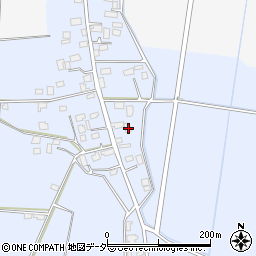茨城県筑西市五所宮952周辺の地図
