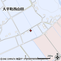 栃木県栃木市大平町西山田2814周辺の地図