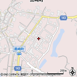 石川県加賀市黒崎町ゆ周辺の地図