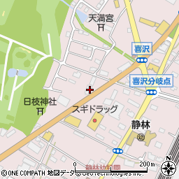 栃木県小山市喜沢1263周辺の地図