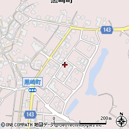 石川県加賀市黒崎町（ゆ）周辺の地図