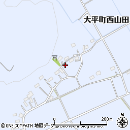 栃木県栃木市大平町西山田2971周辺の地図