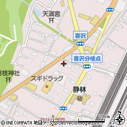 栃木県小山市喜沢1260周辺の地図