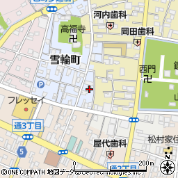 栃木県足利市雪輪町2440周辺の地図