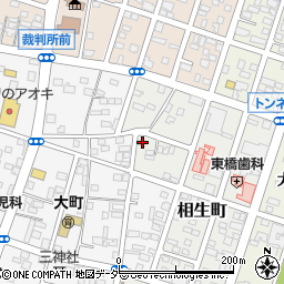 栃木県足利市相生町396周辺の地図