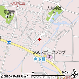 栃木県佐野市小中町1071周辺の地図