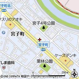 協立エアテック関東工場周辺の地図