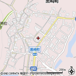 石川県加賀市黒崎町（リ）周辺の地図