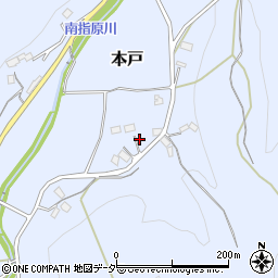 茨城県笠間市本戸4692周辺の地図