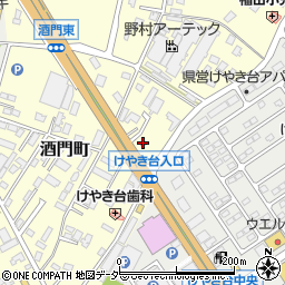 水戸警察署酒門交番周辺の地図