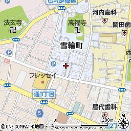 栃木県足利市雪輪町2481周辺の地図