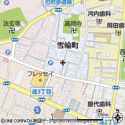 栃木県足利市雪輪町2480周辺の地図
