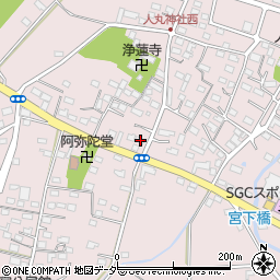 栃木県佐野市小中町970周辺の地図