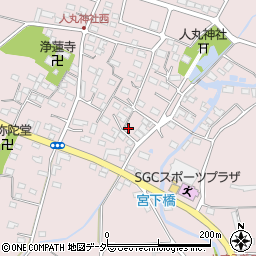 栃木県佐野市小中町1038周辺の地図