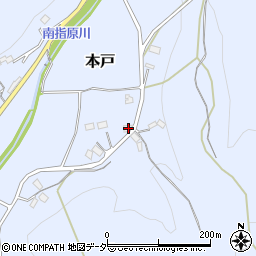 茨城県笠間市本戸4669周辺の地図