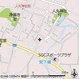 栃木県佐野市小中町1039周辺の地図