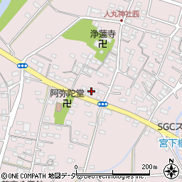 栃木県佐野市小中町971周辺の地図