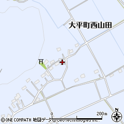 栃木県栃木市大平町西山田2968周辺の地図
