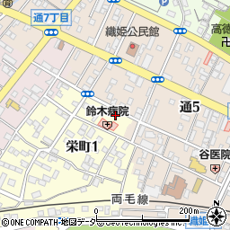 新杵堂周辺の地図