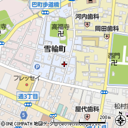 栃木県足利市雪輪町2438周辺の地図