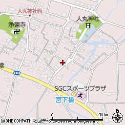 栃木県佐野市小中町1040周辺の地図