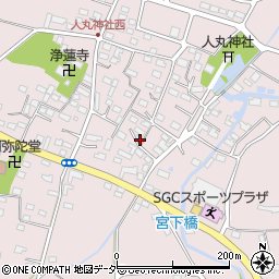 栃木県佐野市小中町1037周辺の地図