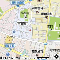 栃木県足利市雪輪町2439周辺の地図