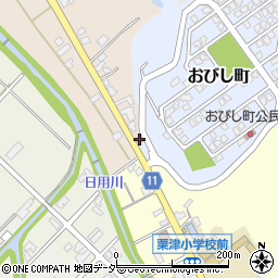 石川県小松市津波倉町ケ周辺の地図