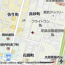 栃木県足利市真砂町63周辺の地図