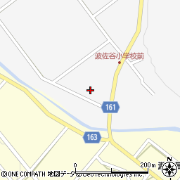 石川県小松市波佐谷町子周辺の地図