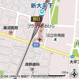 栃木市役所大平総合支所　大平市民生活課・生活環境交通係周辺の地図