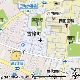 栃木県足利市雪輪町2471周辺の地図
