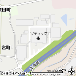 株式会社ソディック加賀事業所周辺の地図