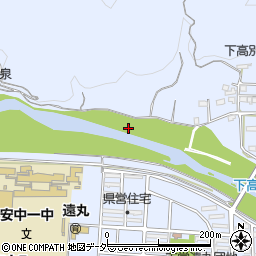 九十九川周辺の地図
