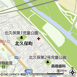 北久保公民館周辺の地図