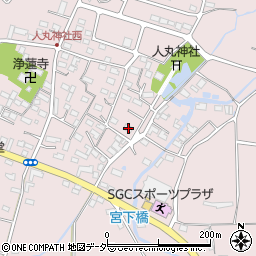 栃木県佐野市小中町1042周辺の地図