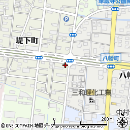 モスバーガー伊勢崎華蔵寺前店周辺の地図