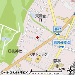 栃木県小山市喜沢1152周辺の地図