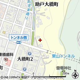 栃木県足利市助戸大橋町1954周辺の地図